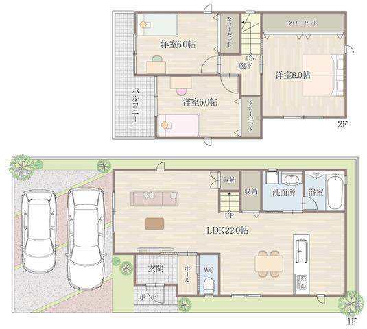 国分西２（河内国分駅） 2430万円