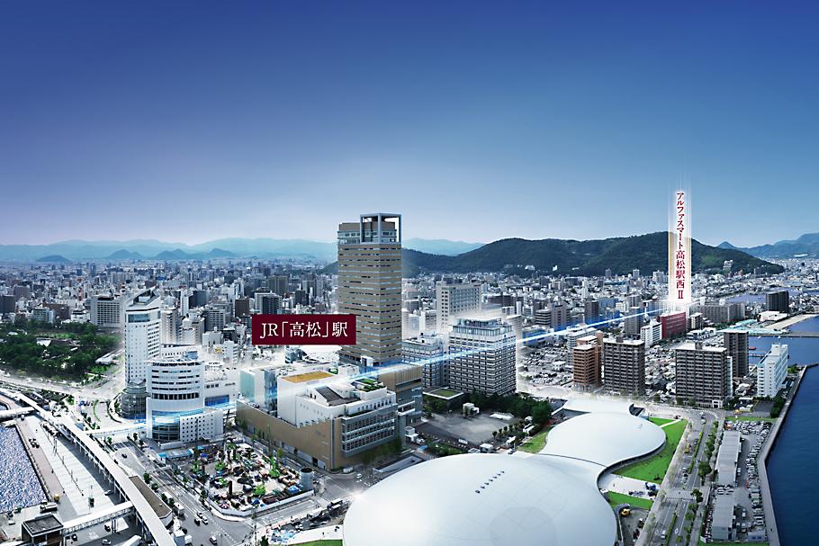 アルファスマート高松駅西II　香川県高松市浜ノ町画像