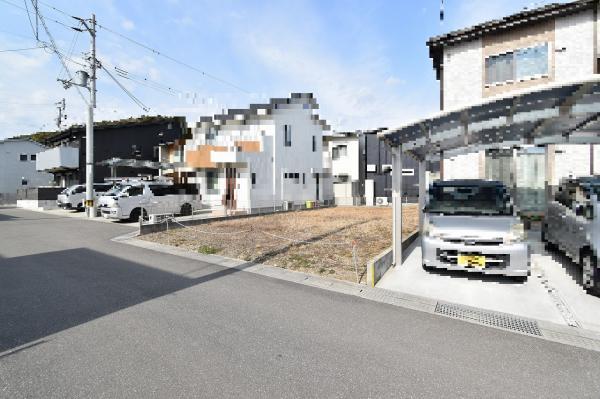 高知市朝倉丙 間口約8メートルの約39坪売土地(建築条件付き)