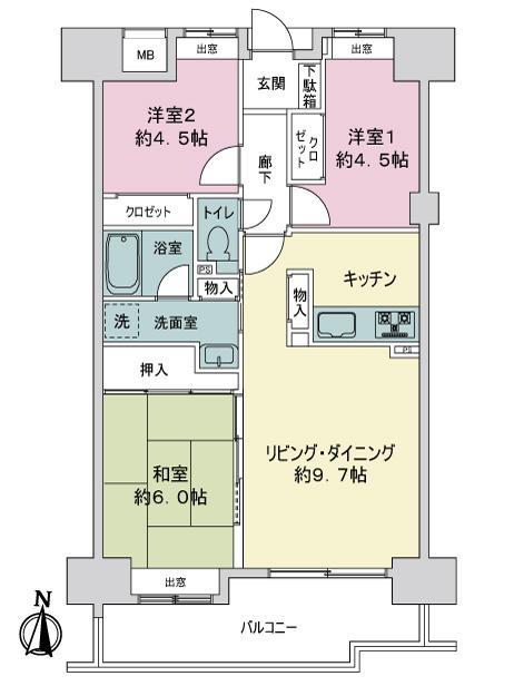 ダイアパレス茜町インタースクエア２番館