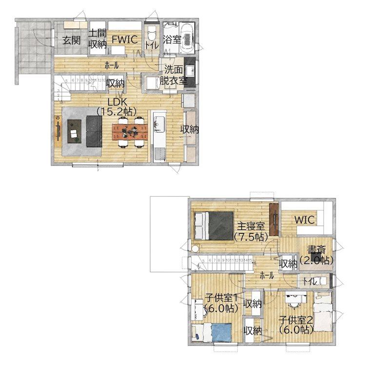 ヤマダホームズ板野郡藍住町住吉藤ノ木2期