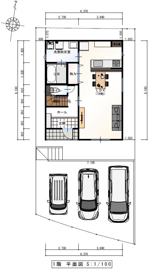 福井町　建築条件付き　売土地　Ｓ号地（全１9区画）　