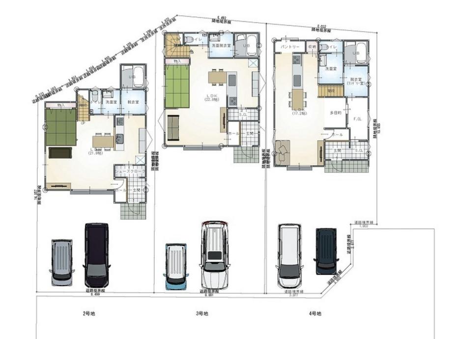 高知市薊野東町・2号地　売り土地　建築条件付き
