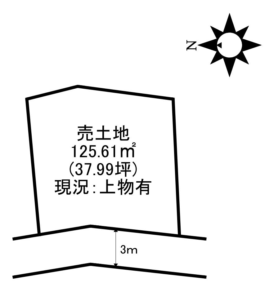 大麻町大谷字竹の下（阿波大谷駅） 280万円