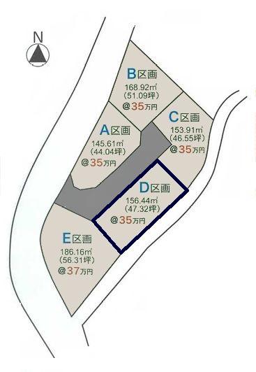 高知市福井町-建築条件付き-D号地 売土地