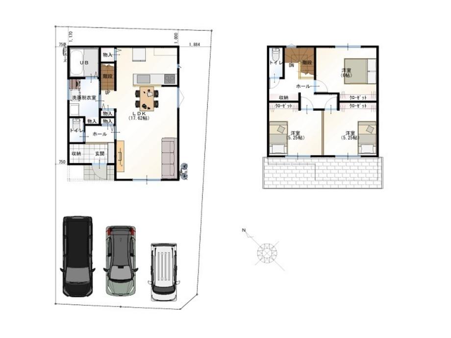 香南市野市町西野・東棟　売り土地　建築条件付き