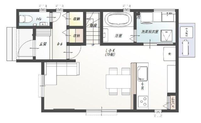 石立町　建築条件付き　売土地　6号地　（全8区画）