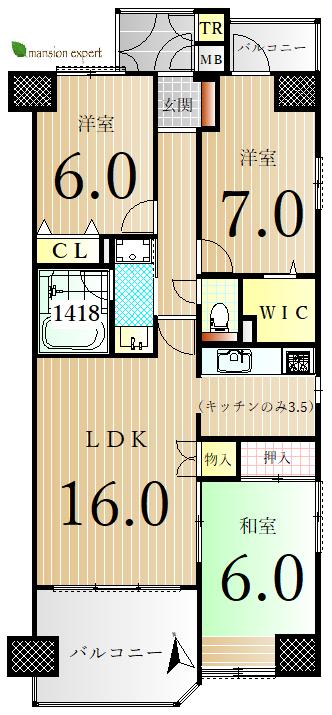 ダイアパレスパークスクエア栗林