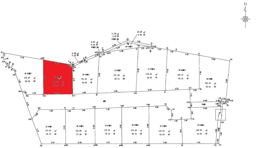 福井東町　建築条件付き　売土地　Ｌ号地
