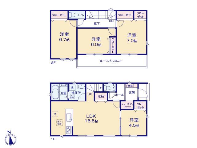 北島田町２（蔵本駅） 2360万円