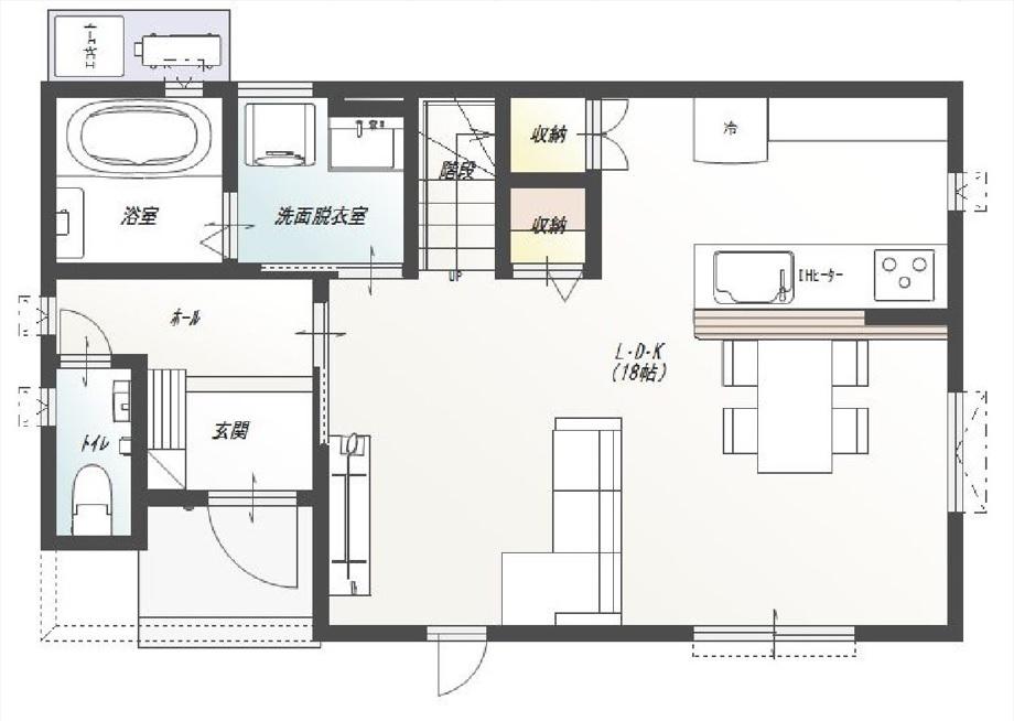 高知市石立町-1号地・建築条件付き-売土地