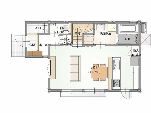 高知市朝倉本町2丁目（南）-建築条件付き-売土地