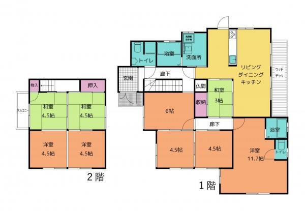 土佐山田町西本町3(山田西町駅) 2300万円の中古住宅・中古 土佐山田町西本町3(山田西町駅) 2300万円の中古住宅・中古