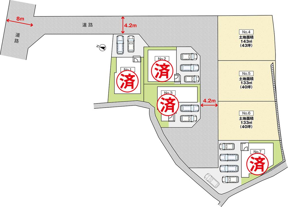 カーサ・ヴェルディ長束西3丁目/土地（建築条件なし）