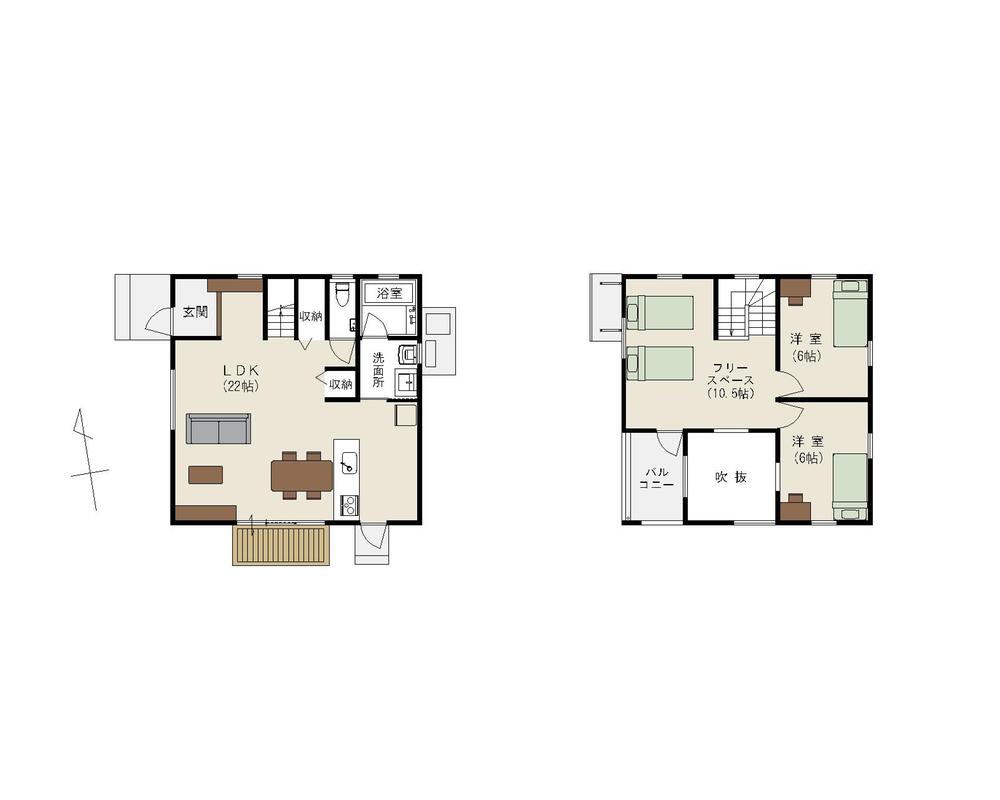 【建売】無印良品の家の分譲住宅「窓の家」 ４号地