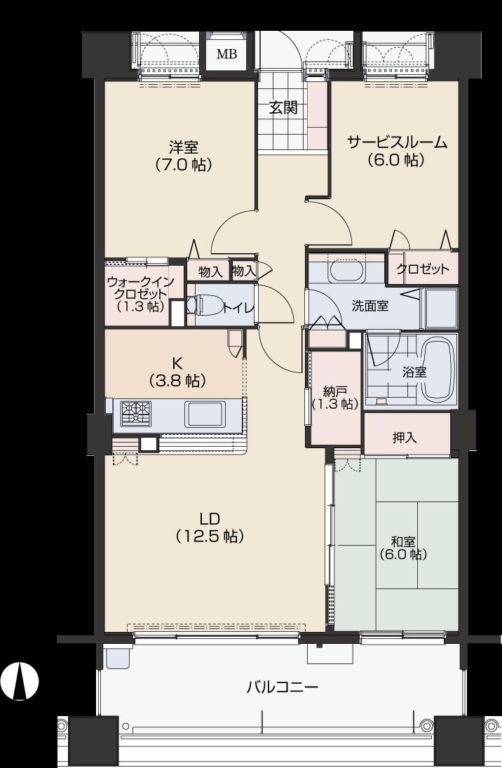 両備グレースマンション妹尾駅前六番館