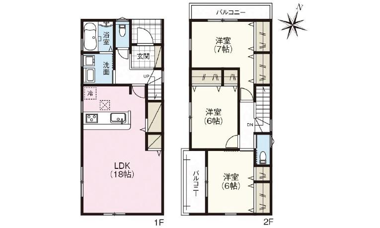 高取北４（長楽寺駅） 2680万円