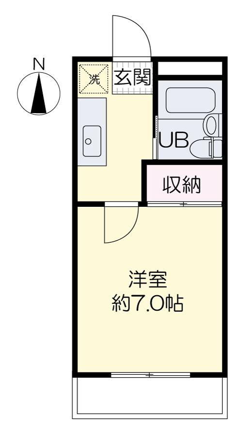 チュリス幸町◆２階・１Ｋ◆本日のご見学も可能です！◆岡山中央小＆岡山中央中エリア♪