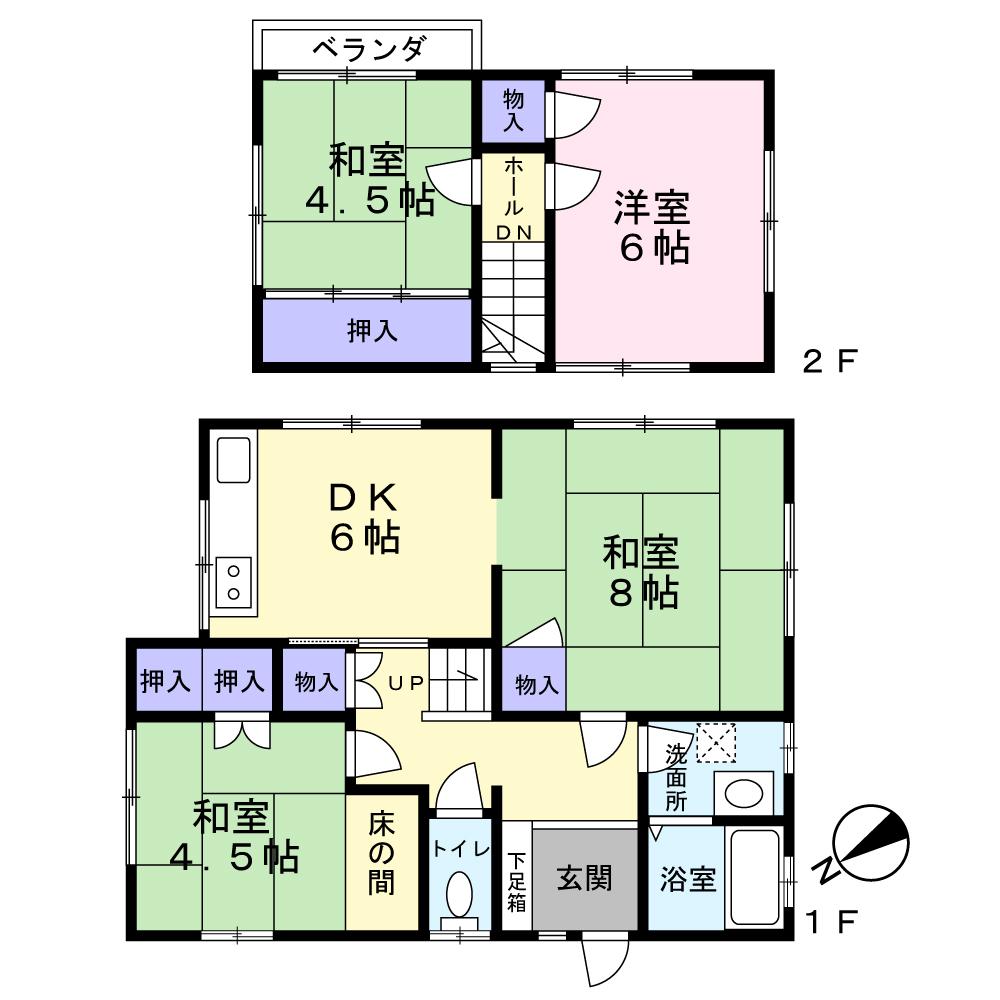 山城町（湖山駅） 1050万円