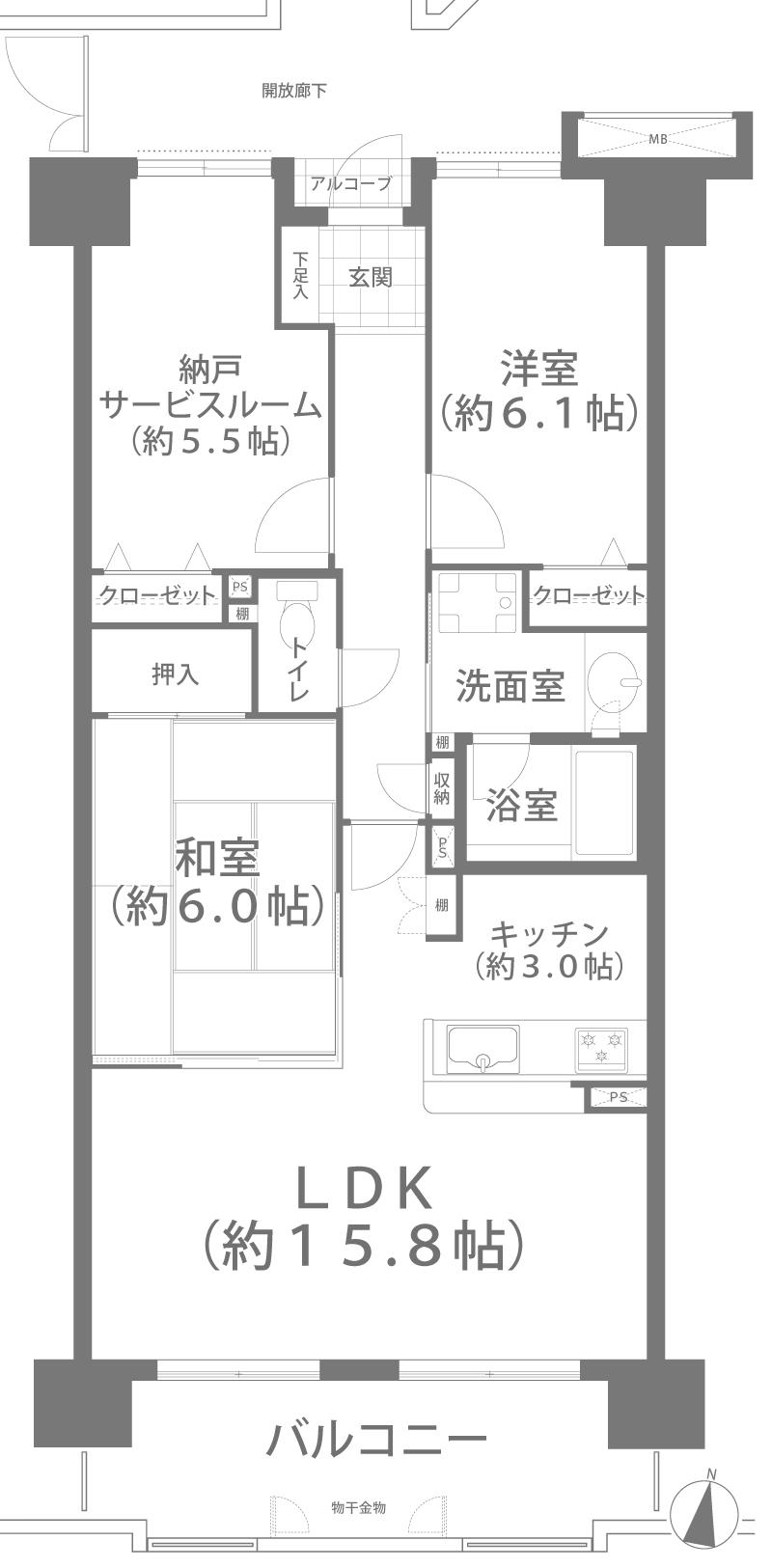 ファミール百間川