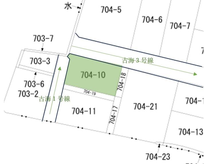 鳥取市古海　土地