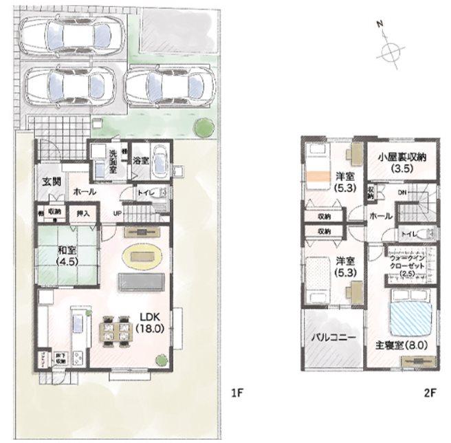 プレディアステージ水島第3期【全4棟】　2号棟　新築分譲住宅