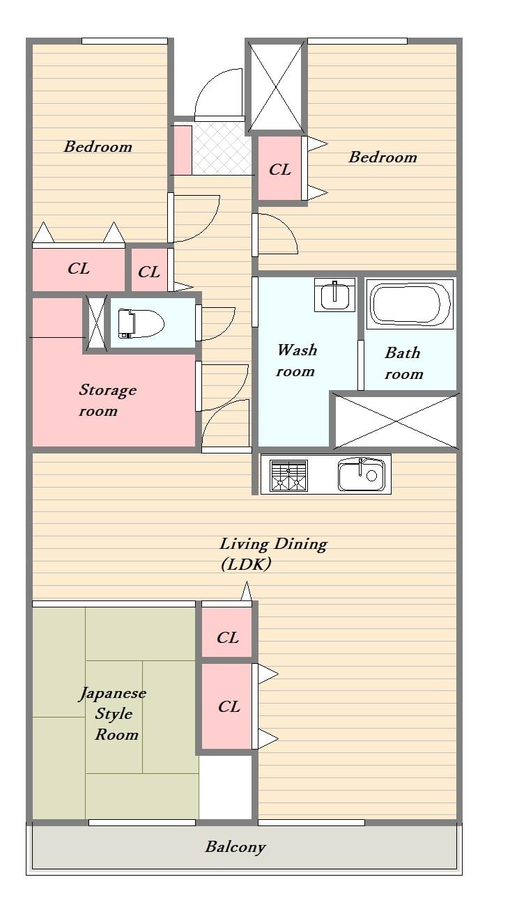 イトーピア己斐マンション202号室