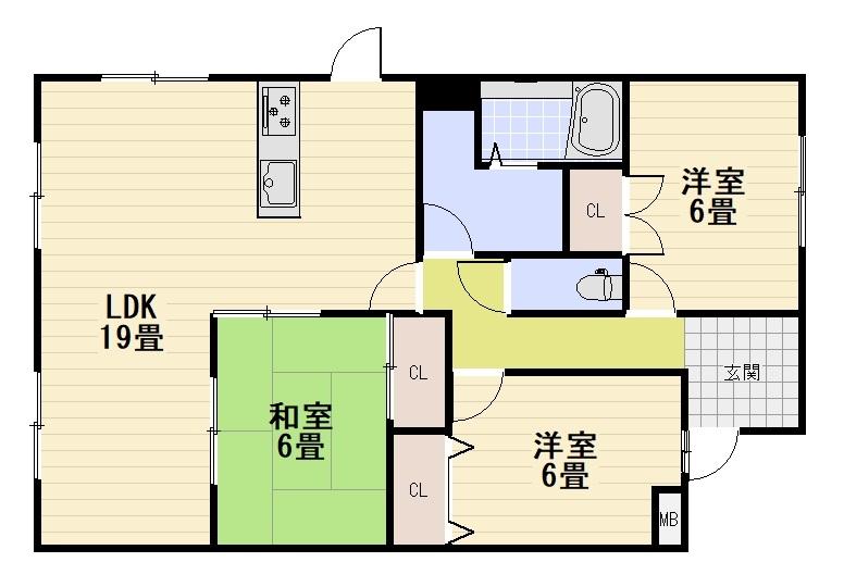 下関市　アーデント住吉１１０号