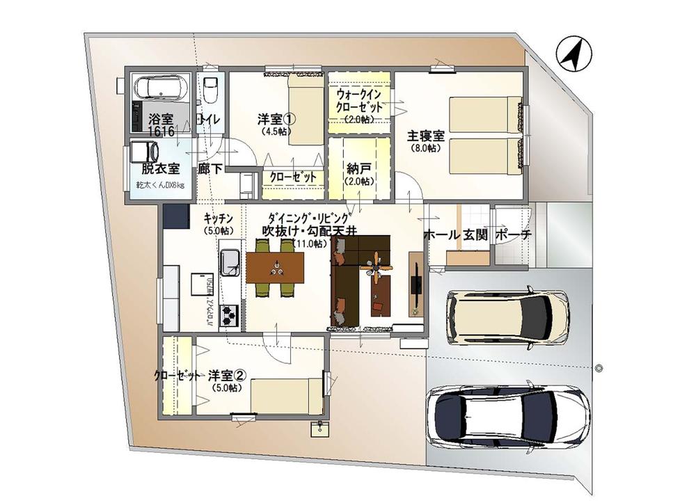 【下関市】　平屋　3LDK　彦島江の浦建売住宅