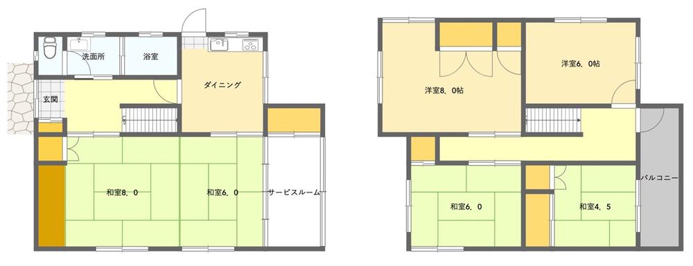 柳ケ丘（向洋駅） 1320万円