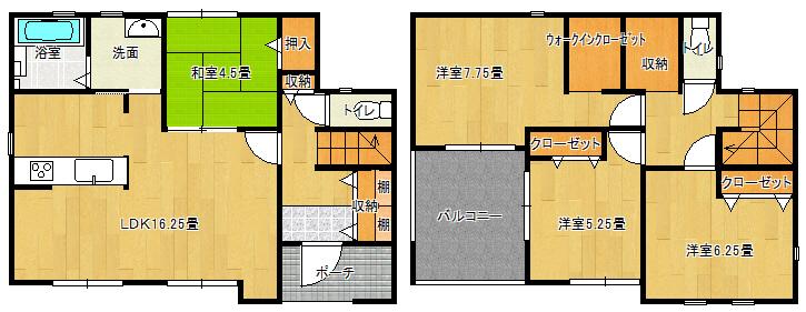 大字西岐波（常盤駅） 2080万円