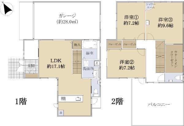 連島町鶴新田（水島駅） 1880万円