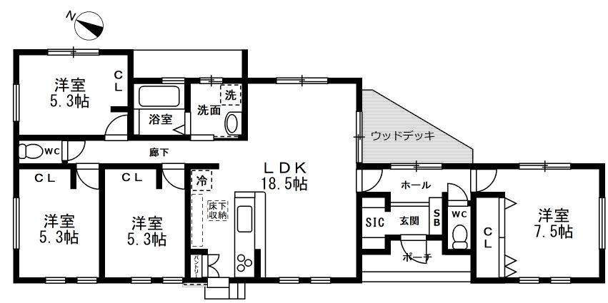 落合南５ 3200万円