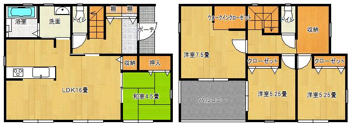 大字西岐波（常盤駅） 1980万円