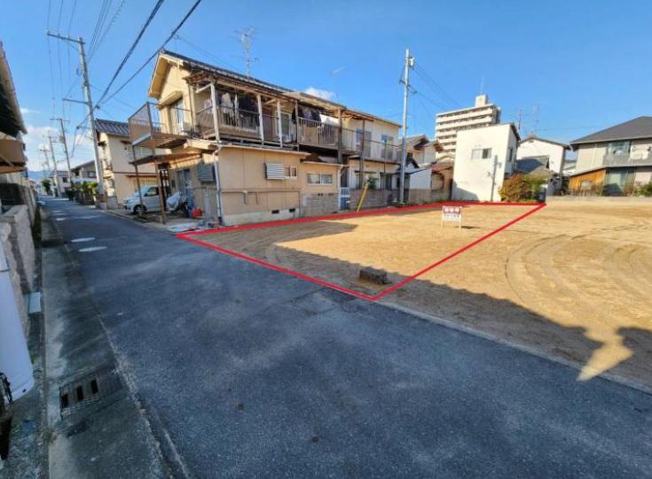 土地|建築条件付き売地【岩国市三笠町】