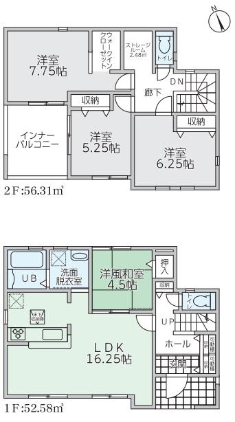 大字西岐波（常盤駅） 2080万円