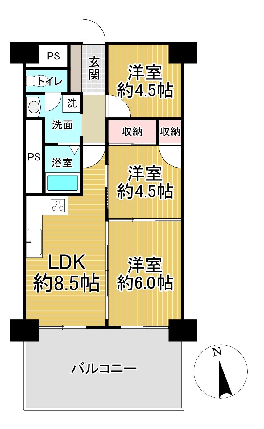 オアシスマンションプレジデント光ヶ丘【広島駅まで徒歩8分！　光町１丁目マンション】