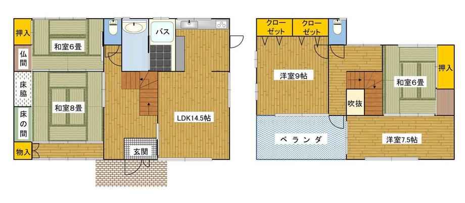 楢原下（林野駅） 1480万円