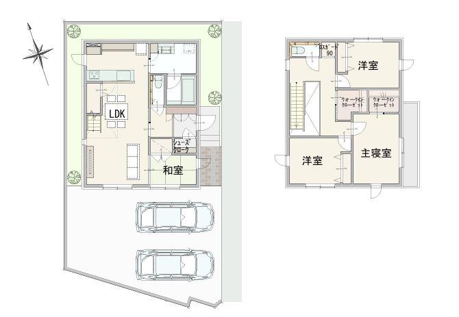 連島町西之浦（栄駅） 3700万円～4100万円