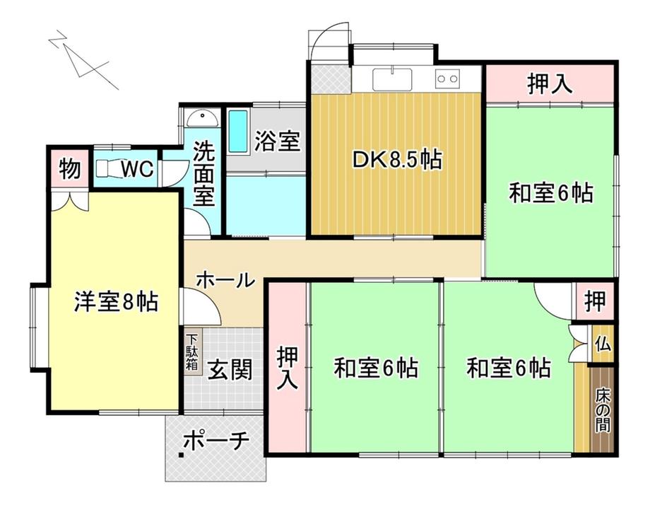 彦島弟子待町１ 590万円