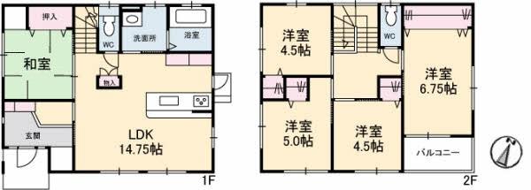 detached 岡山県都窪郡早島町早島