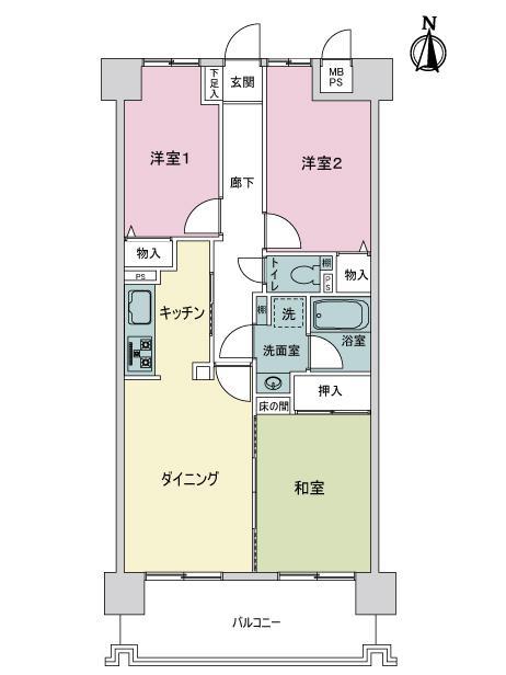 ライオンズヒルズ牛田早稲田