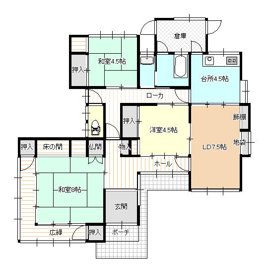 水の上町（山口駅） 1250万円