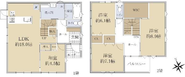 高屋高美が丘５（西高屋駅） 3380万円