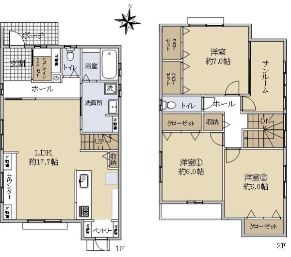 矢野東６（矢野駅） 3350万円