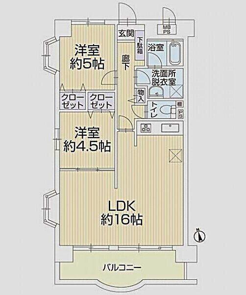 中古マンション　ライオンズマンション倉敷日ノ出町　３F