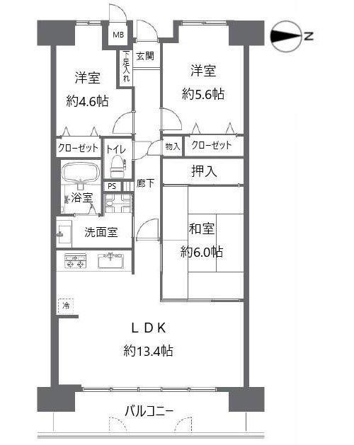 ペルル中山南参番館