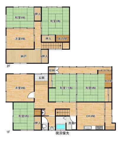 西赤江町（荒島駅） 850万円