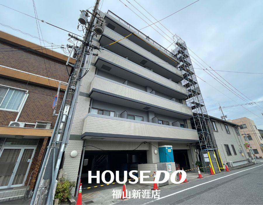 福山市御門町｜ダイアパレス御門｜中古マンション｜2面以上バルコニー｜南向き｜角部屋