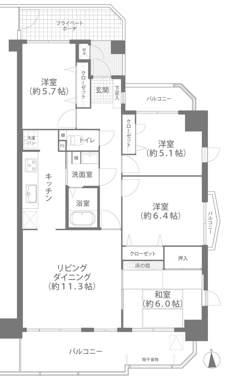 サーパス北新保